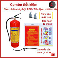 Bình chữa cháy bột ABC 4kg , bình chữa cháy dành cho hộ gia đình, chung cư, văn phòng.