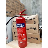 Bình chữa cháy  bột ABC 4KG có tem kiểm định Dragon