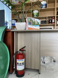 Bình chữa cháy bột ABC 4kg Vinafoam VP4 có tem kiểm định đạt công suât dập tắt 2A55B