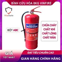 Bình Chữa cháy Bột MFZ8 ABC, BC 8Kg Vinfire, Thiết bị phòng cháy chữa cháy an toàn