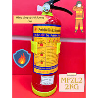 Bình chữa cháy bột MFZL2 2kg - chất lượng cao
