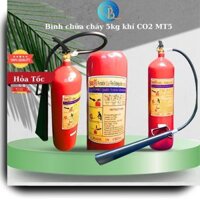 Bình chữa cháy khí CO2 MT5, bình cứu hỏa co2 mt5 5kg, Sử dụng trong gia đình ,nhà xưởng,trường học, có kiểm định, Loại 1