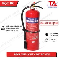 Bình chữa cháy MFZ4 – bình chữa cháy bột BC 4kg – Dragon Powder (Việt Nam) – Đã có kiểm định