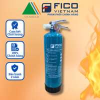 Bình chữa cháy mini, bình cứu hoả mini gốc nước đa năng 950 ml vỏ thép F FICO VIETNAM