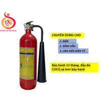 Bình chữa cháy xách tay khí CO2 3Kg - MT3