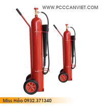 Bình chữa cháy xe đẩy CO2 24kg