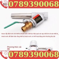 Bình Chứa Khí Máy Nén Khí Trục Vít, Máy Sấy Lạnh, Van Xả Nước Tự Động, Van Xả PA-68DPB-68D Mạ Crom