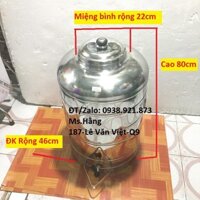 BÌNH CHỨA NƯỚC INOX DUNG TÍCH Chứa Khoảng 100 L-BC100 L3 -