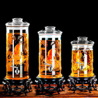 Bình Cỡ 19 Lít - Dáng trụ Hoa Văn Rồng và Trơn đẹp,dùng ngâm rượu, sâm, đinh lăng,đông trùng hạ thảo