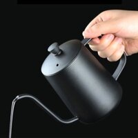 Bình Cổ Ngỗng - Bình Pha Cà Phê Inox 304 Có Nắp 350ml