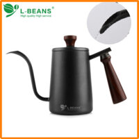 Bình cổ ngỗng pha cà phê, pha trà drip chuyên nghiệp L-Beans SD-201901 chất liệu inox đun được trên bếp từ, hồng ngoại [