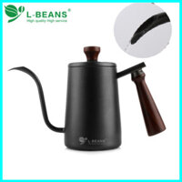 Bình cổ ngỗng pha cà phê, pha trà drip chuyên nghiệp L-Beans SD-201901 chất liệu inox đun được trên bếp từ, hồng ngoại