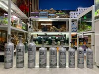 BÌNH CO2 VAN INOX 1KG-1,5KG-2KG-3KG