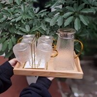 Bình, cốc thủy tinh chịu nhiệt cao lên đến 400 độ, có thể đun được BBCP002