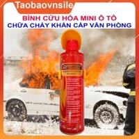 Bình Cứu Hỏa - Bình Chữa Cháy Mini - Dập Lửa Khẩn Cấp Ô Tô, Xe Máy, Văn Phòng - An Toàn - Saf Fire Exstinger [MILOZA]