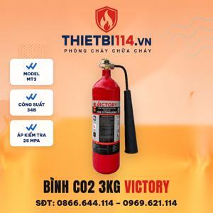 Bình Chữa cháy Khí CO2 MT3 3kg