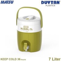 Bình Đá Giữ Nhiệt 7L Xcool Duy Tân Matsu - Giữ Lạnh Lâu, Siêu Bền, Dung Tích Lớn