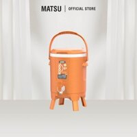 Bình Đá Icool 6 Lít - Bình đá giữ nhiệt, giữ lạnh đến 24h, thiết kế có vòi - Matsu - 929
