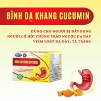BÌNH DẠ KHANG CUCUMIN Hà Nội hộp 20 gói cho người bị đầy bụng, trào ngược, viêm loét dạ dày, tá tràng