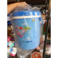 Bình đá nhựa tròn giữ nhiệt có tay xách tropica Duy Tân (size 12 lít, 14 lít, 18 lít)