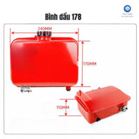 Bình dầu, bình nhiên liệu máy cày, máy xới mini 173-178-186-188