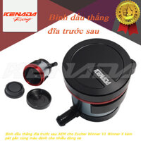 Bình dầu thắng đĩa trước sau AEM cho Exciter Winner V1 Winner X kèm pát gắn cùng màu dành cho nhiều dòng xe