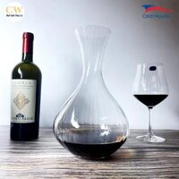Bình Decanter Pha Lê Tiệp Waterfall 1500ml Bình Đựng Rượu Vang Crystalex