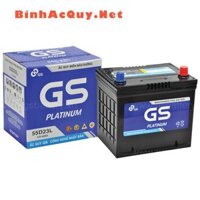 BÌNH ĐIỆN ẮC QUY Ô TÔ GS MF 55D23L (12V - 60AH)