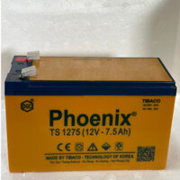 Bình điện Phoenix 12V 7.5Ah TS1275 dùng cho lưu điện, UPS