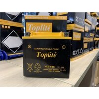 Bình Điện Toplite YTX14-BS 12v-12Ah hàng chính hàng PP Phu scooter chuyên xe Motorcycles/PKL/big bike/phân khối lớn