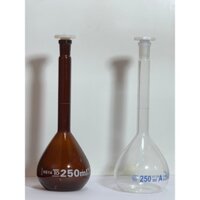 Bình định mức nâu/trắng A, 14/23, 250ml