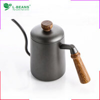 Bình drip pha, rót cà phê cổ ngỗng L-Beans SD-600 dung tích 0.6 lít - HÀNG CHÍNH HÃNG .