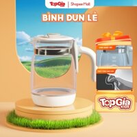 Bình đun lẻ Topgiakids, bình đun thủy tinh borosilicate chịu nhiệt cao dành để thay thế