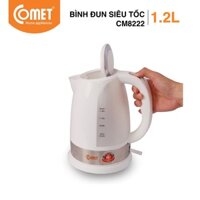 Bình đun nhựa Comet CM8222 - 1,2L - Hàng chính hãng