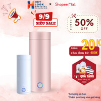 Bình đun nước mini GodWell, kiêm bình giữ nhiệt đa năng dung tích 400ml, an toàn dễ sử dụng_BN400