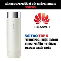 BÌNH Đun Nước Ô TÔ HUAWEI ẤM ĐUN NƯỚC siêu tốc Ô TÔ 12v 24v giữ nhiệt cầm tay mini du lịch pha sữa di động VSITOO