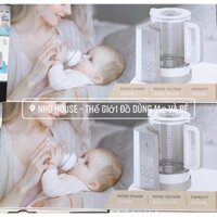 Bình đun nước pha sữa cho bé Moazbebe MB043 dung tích 1.5 lít, ấm đun nước siêu tốc giữ nhiệt lâu