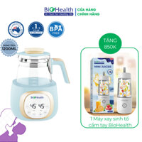 Bình Đun Nước Pha Sữa Đa Năng, Bình Giữ Nhiệt Nước 48h, Giữ Ấm Sữa 2h Đun Siêu Tốc BioHealth BH7100