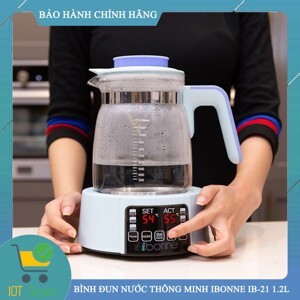 Bình đun nước pha sữa Ibonne IB-21 - 1.2L