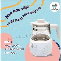 Bình đun nước siêu tốc giữ nhiệt Moaz Bebe MB002 pha sữa, trà và cafe dung tích 1 lít - KARROKIDS
