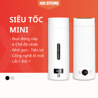 Bình đun nước siêu tốc mini du lịch bình nước bệnh viện đa năng 330ml 500ml tự ngắt khi sôi, pha sữa, pha trà tiện lợi