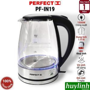 Bình đun nước siêu tốc thuỷ tinh Perfect PF-IN19 - 1.8 lít