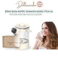 Bình Đun Nước Siêu Tốc Zemkon 3L Chống Cạn, 12 Chế Độ Nhiệt, Giữ Ấm Lâu, Pha Sữa Trà Cafe Tiện Lợi