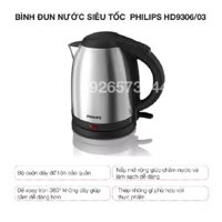 Bình đun nước siêu tốc  Philips HD9306/03