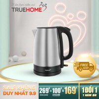 Bình đun nước siêu tốc TrueHOME TK-17SE32A(S) 1.7L 2200W - Thép không gỉ - Hàng chính hãng bảo hành 1 năm LazadaMall