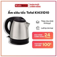 Bình Đun Siêu Tốc 1.2L Tefal KI431D10 - 1800W 1.2L - Hàng chính hãng, bảo hành 2 năm