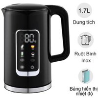 Bình Đun Siêu Tốc 2 Lớp Simplehome HHB8723D Màu Đen