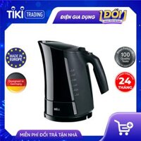 Bình Đun Siêu Tốc Braun WK 300 ONYX - 1.7L Đen - Hàng Chính Hãng