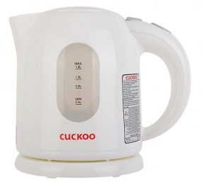 Ấm đun nước siêu tốc Cuckoo CK-121W (CK121W) - 1.0 lít, 2000W