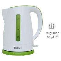 Bình đun siêu tốc Delites 1.7 lít ST17P01WG Xanh lá